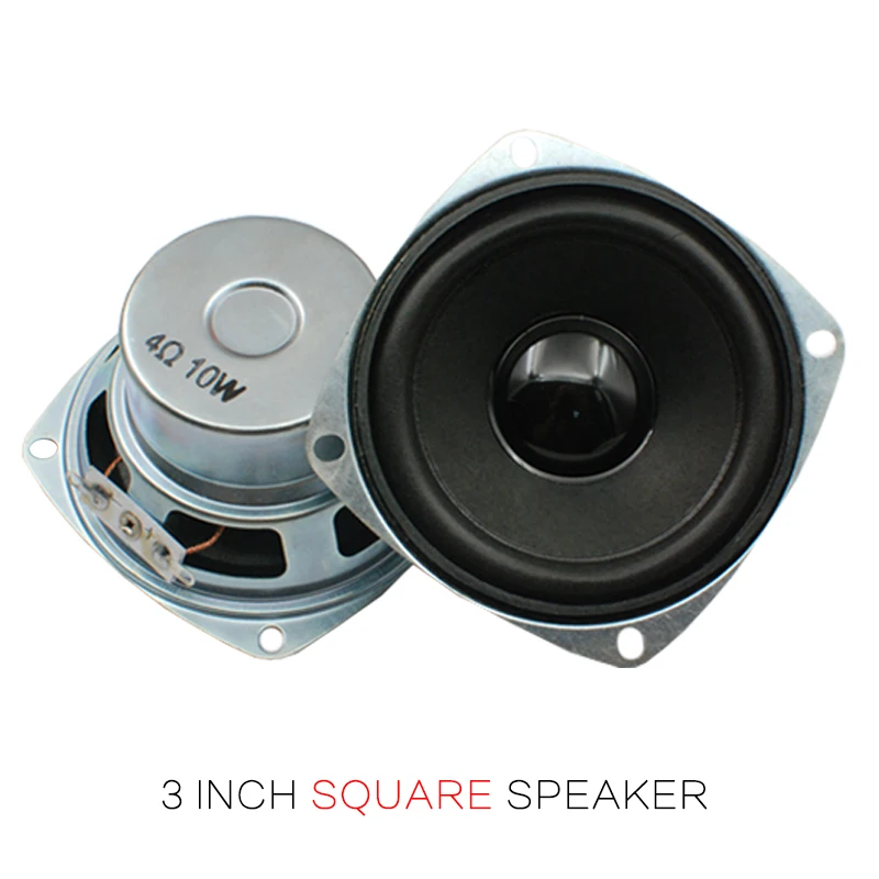 CIRMECH 3 بوصة تردد كامل ايفي المتحدث antimagnetic المتكلم 1 قطعة