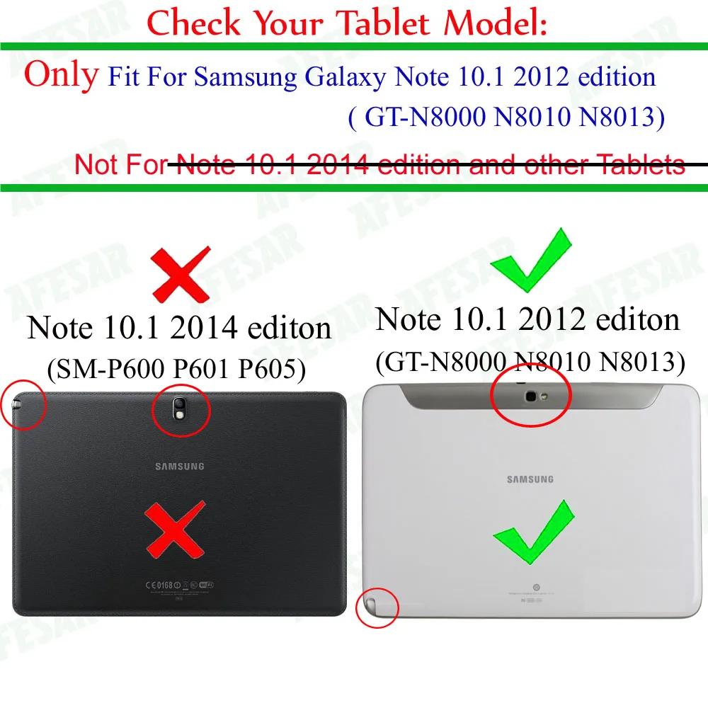 GT-N8000 N8010 N8013 Note 10.1 (2012 Release) Advanced leather stand cover for Samsung N8005 N8020 SCH-I925 Tablet book case