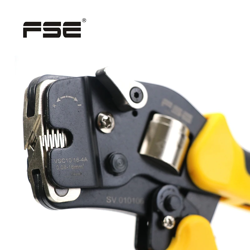 FSE VSC10 16-4A Pliers Crimping Wire Crimper Hand Tools Multifuncional Crimp 0.08-16mm 26-5AWG Mini Plier