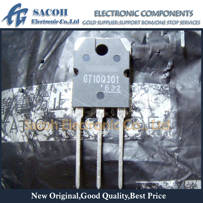 

Refurbished Original 10Pcs/Lot GT10Q301 OR GT10Q101 OR GT8Q101 TO-3P 10A 1200V HIGH POWER SWITCHING IGBT