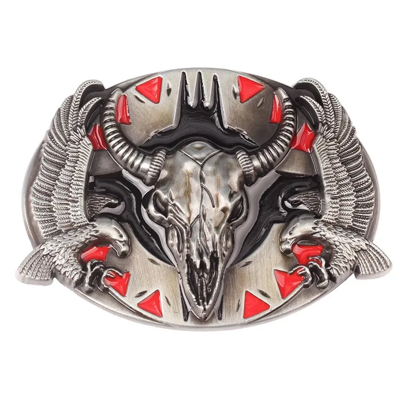 

Men's Cow Head Belt Buckle