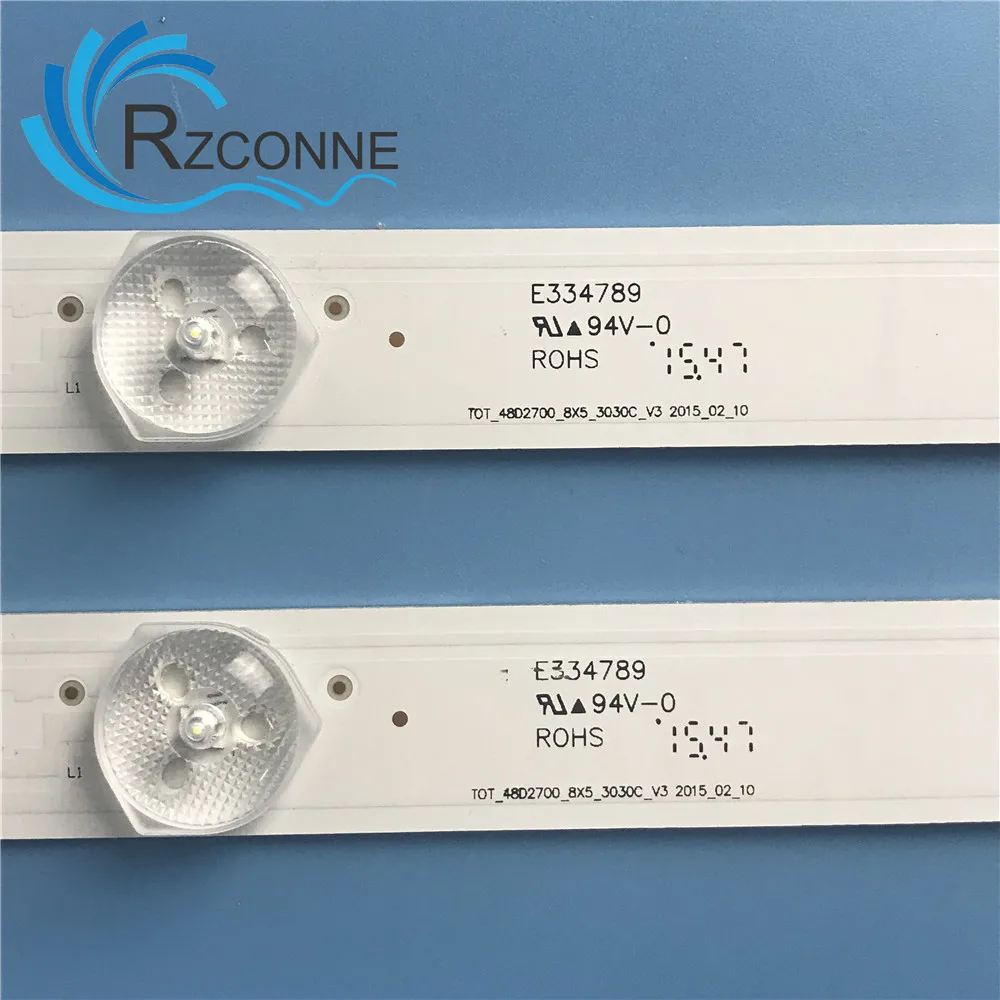 Лента светодиодной подсветки, 5 ламп для 48FA5423 B48A838U B48A538U T0T-48D2700-8X5-3030C-V3 YHE-4C-LB4805-YH1CK B48A858U