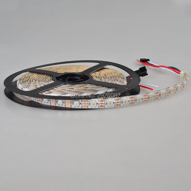 

5M 60LEDs/m SK6812 Addressable RGB LED Strip WS2811 Pixel Flexible Tape Light 5V TV 5050 SMD Lamp Sign White PCB Waterproof IP65