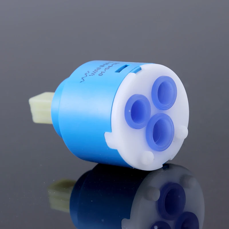 Promotion 35mm / 40mm Ceramic Cartridge Faucet Cartridge Mixer Low Torque Faucet Accessories Rotation Flat Base 7138