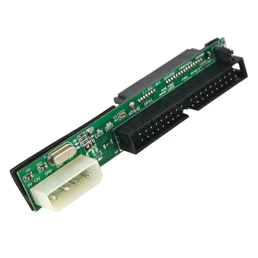 40Pin Sata Adapter 1.5Gbs Sata to IDE Adapter 2.5 Sata Female to 3.5 inch IDE Male Support ATA 133 100 HDD CD DVD Serial