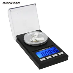 Digital High Precision Jewelry Scale 50g 0.001g LCD Display Electronic Pocket Weight Diomand Balance Scales