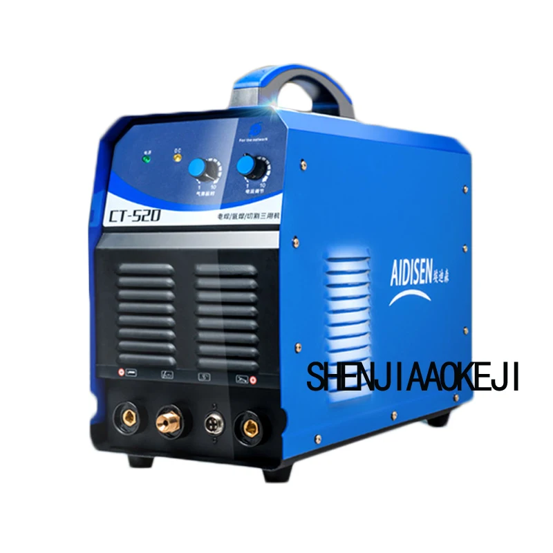 Máquina de soldadura Manual CT520, 220V, soldadura de arco de argón, tres usos, multifunción, cortadora de plasma, herramienta de ahorro de energía