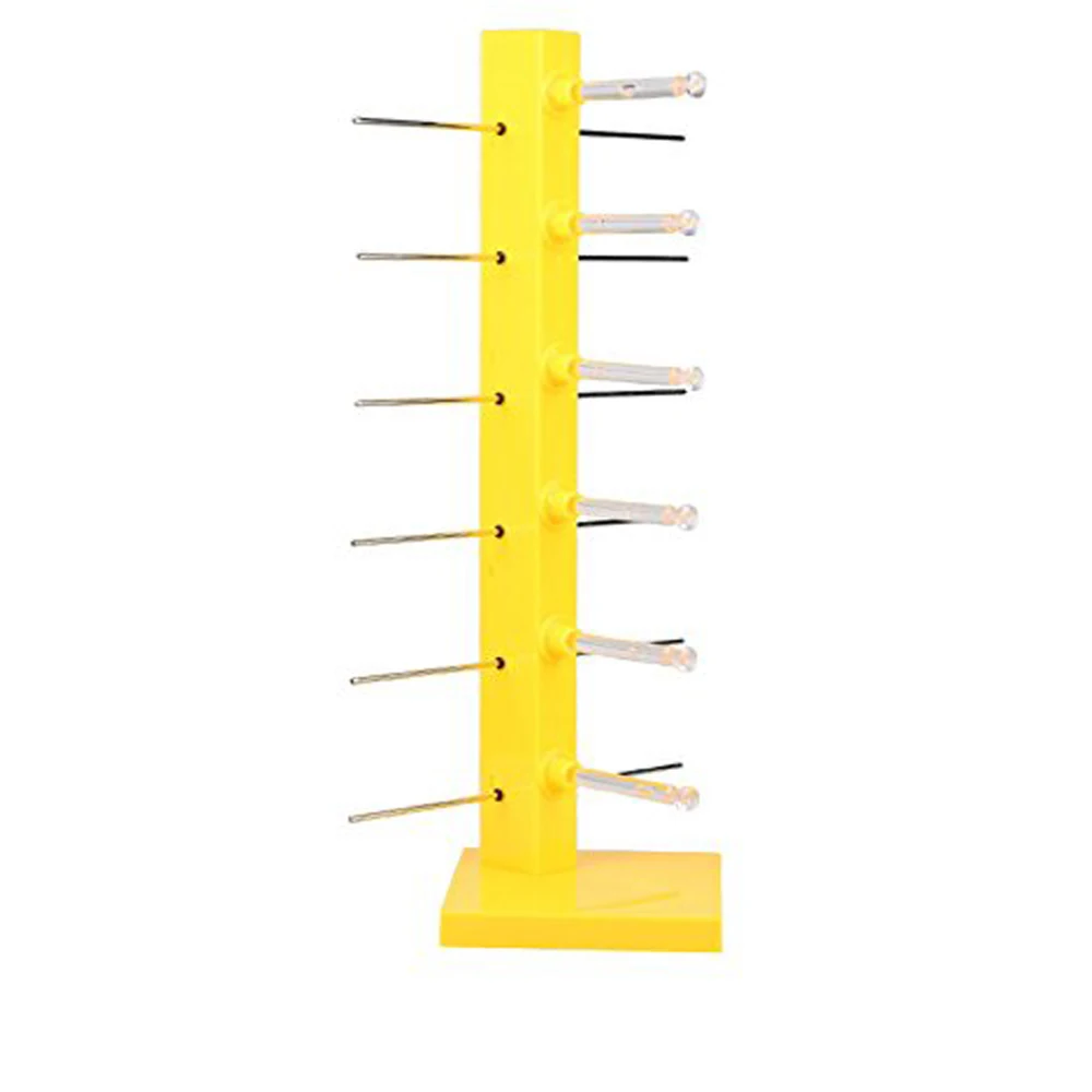 SZanbana Fashion Design 6 Pair Sunglasses Eye Glasses Frame Rack Eyewear Counter Holder Display Stand Display Holder