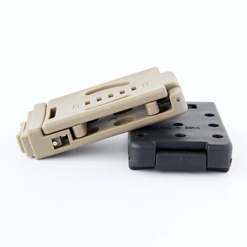 ตัวยึดเข็มขัดแบบห่วงเข็มขัดขนาดใหญ่สำหรับ DIY มีด Kydex ปลอกซองหนังพร้อมล็อคและติดตั้งฮาร์ดแวร์ชิ้นส่วนมีด