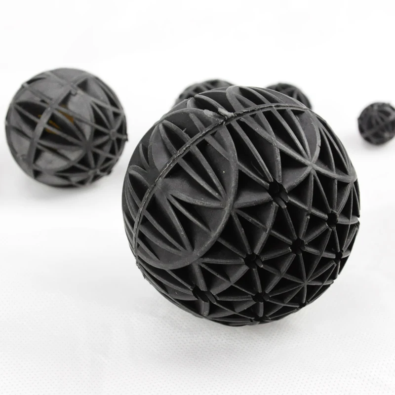 20/50/100pcs D16mm Filter Balls Aquarium Pond Reef Bio Black Fish Tank Air Pump Canister Biochemical Cotton Filter Sponge Media