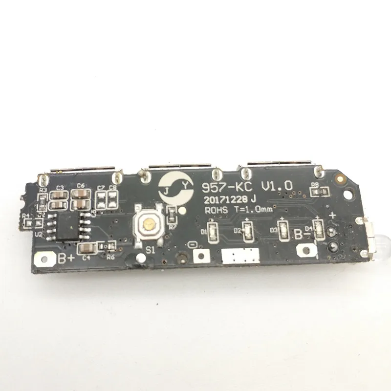 3 Usb 電源銀行 pcb の li イオン電池モジュール回路基板ブースト DIY 5v2. 1a 充電器ドロップシップ