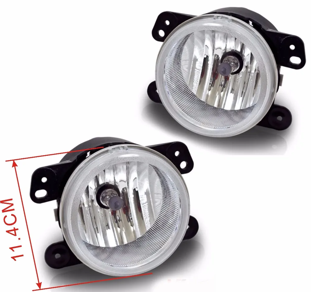 Case for fog light Dodge Journey Magnum fog light with bulbs halogen fog lamp car light assembly  shipping free 202