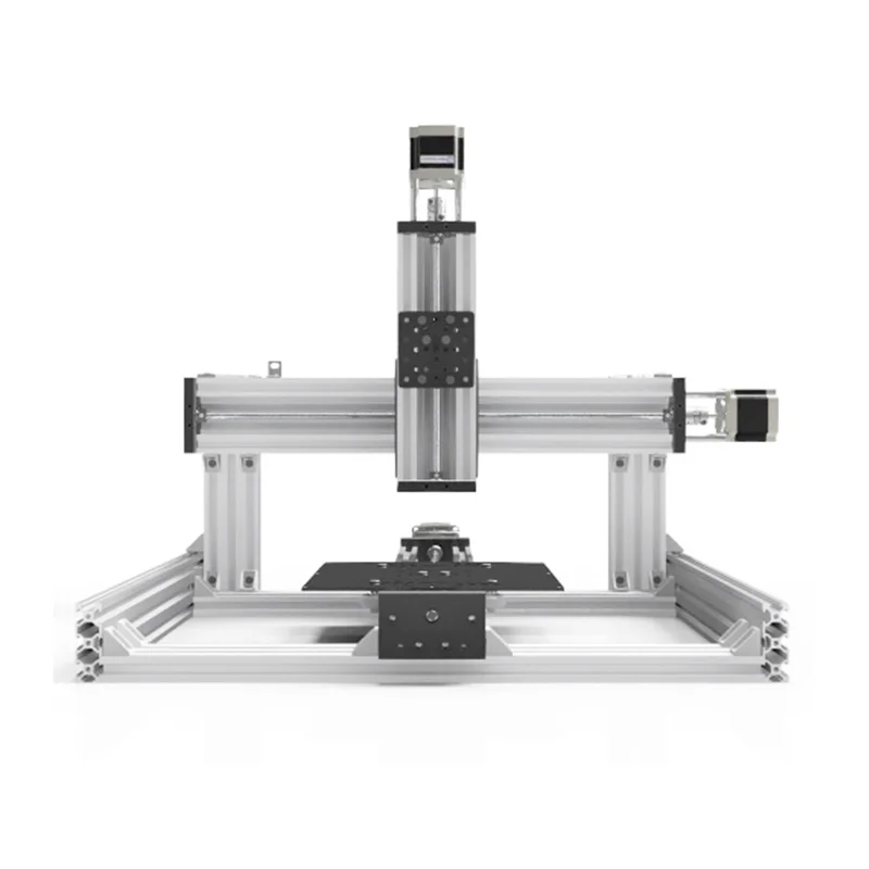 Imagem -04 - Bulkman-c-beam Cnc Machine Kit Mecânica Desktop Faça Você Mesmo Gravura Frame 1.26n.m Nema23 Stepper Motors Axis 20