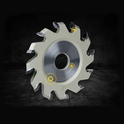 90-degree aluminum v-shaped cutting blade aluminum slotting cutter six-tooth  cutter gongs milling forming cutter