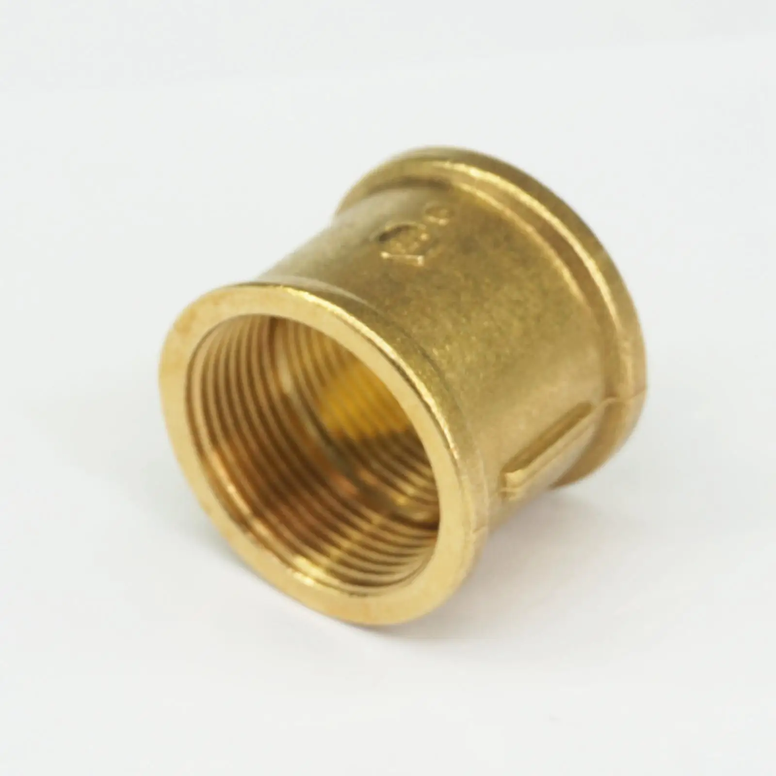 1.1/4" BSP Female Thread Brass Pipe Fittings Round Nut Rod Connector Coupling