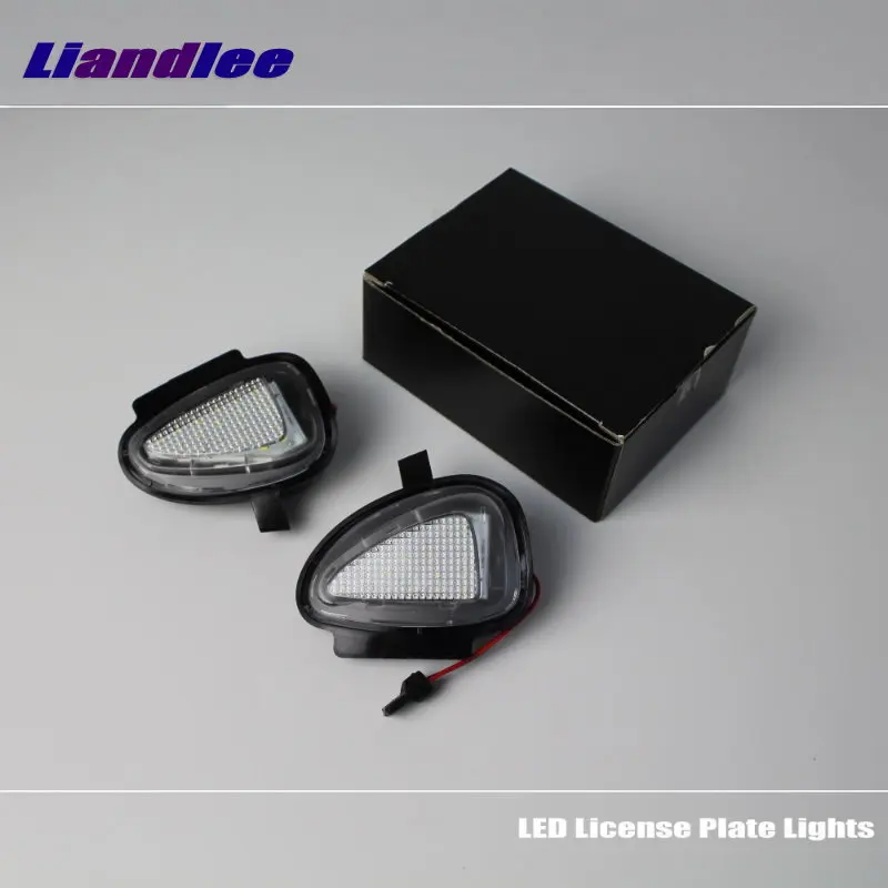 

Liandlee Car License Plate Lights For VW Golf Cabriolet 2012-2016 Auto Number Frame Lamp Bulb LED Illumination Accessories