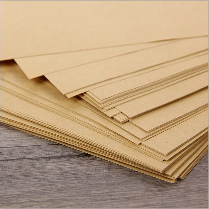 A3 Kraft Paper DIY Handmade Card Making Craft Paper DIY Thick Paperboard Cardboard 70-260gsm 20pcs High Quality