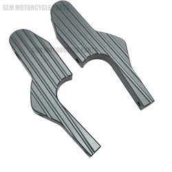 New Passenger Foot Peg Extensions Extended Footpegs for Vespa GT GTS GTV 60 125 200 250 300 300ie Vespa Motorcycle Accessories