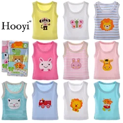 2019 Summer Baby Boy Tops Sleeveless Girls Vest Tanks Camisoles Newborn Undershirts Children T-Shirt Cotton Tee Shirts 0-3Y