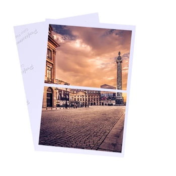 100 levhalar parlak 4R 4 "x 6" fotoğraf kağıdı 200gsm için mürekkep püskürtmeli yazıcılar Drop Shipping destek