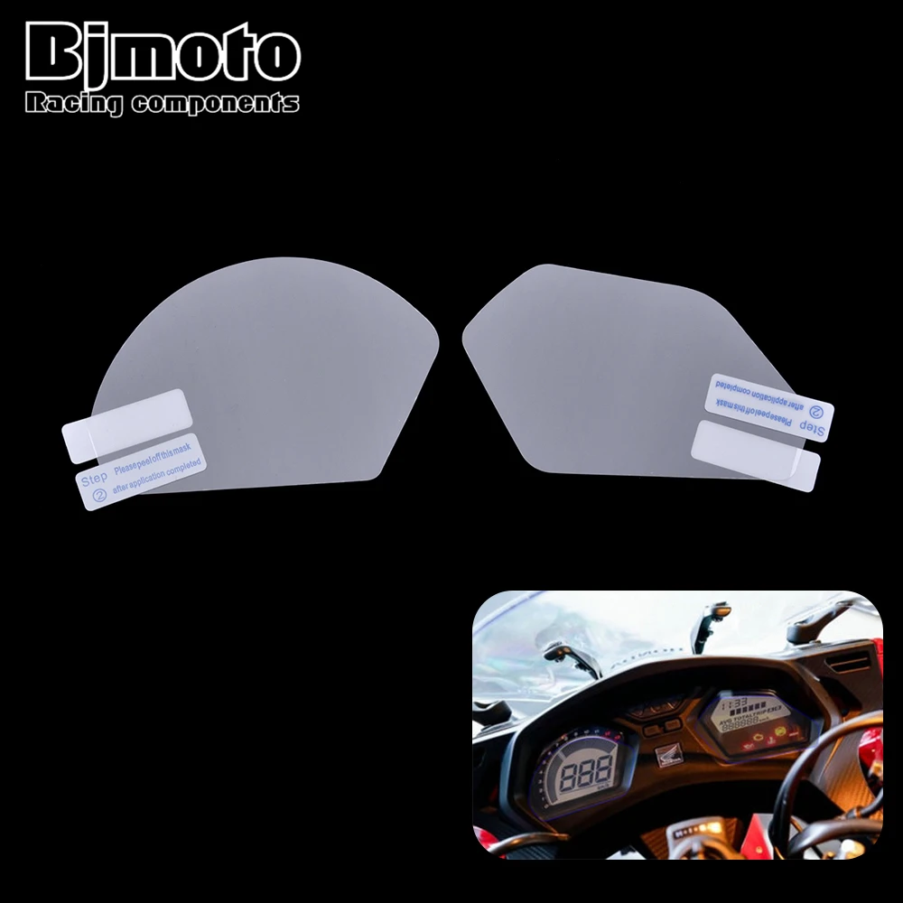 

BJMOTO CB 650 F CBR 650F stickers Moto Decals Protection Film Speedometer Instrument Screen For HONDA CB650F CBR650F 2017 2018