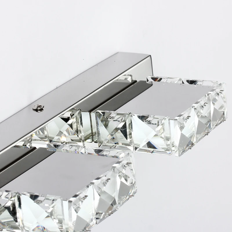 Modern Crystal LED Bathroom Mirror Front Wall Lights Fashion Washroom Wall Sconces living Room Corridor Hallway Wall Lamp