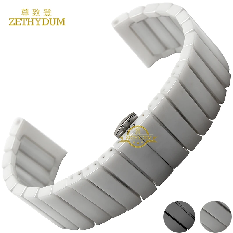 Ceramic Strap 20mm 22mm Band for Samsung Galaxy 46MM S3 42MM Bracelet Strap For Galaxy Watch 3 Bands Active 2 40 44mm Gt2e