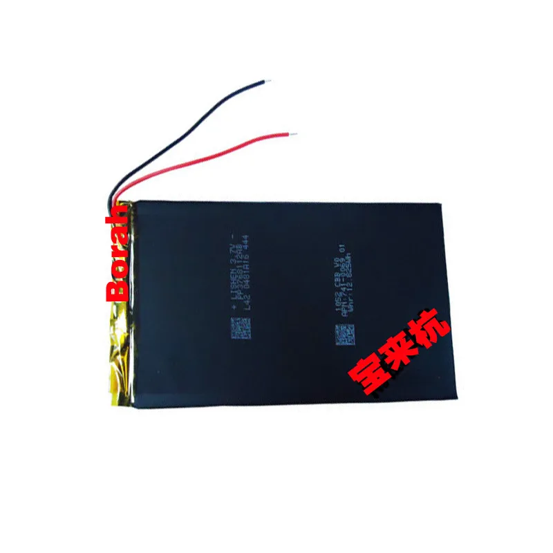 3.7V 3768112 flat panel A13 battery, MID PDA navigator, learning machine, battery 3766112 Rechargeable Li-ion Cell