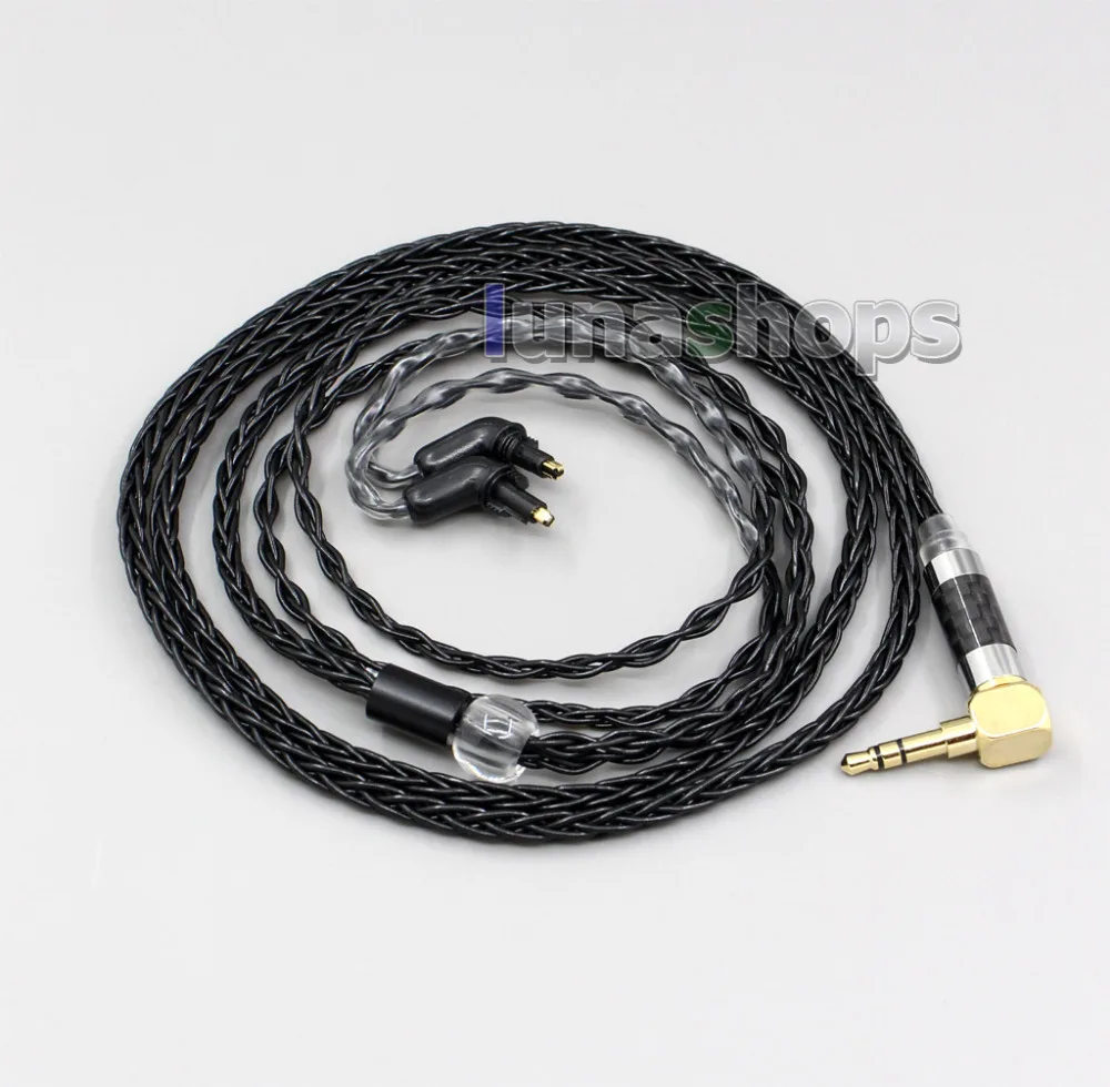 XLR Balanced 3.5mm 2.5mm 8 Cores Silver Plated Headphone Cable For Sony MDR-EX1000 MDR-EX600 MDR-EX800 MDR-7550 LN006354