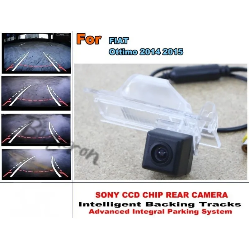 

For FIAT Ottimo 2014 2015 Intelligent Car Parking Camera / with Tracks Module Rear Camera CCD Night Vision