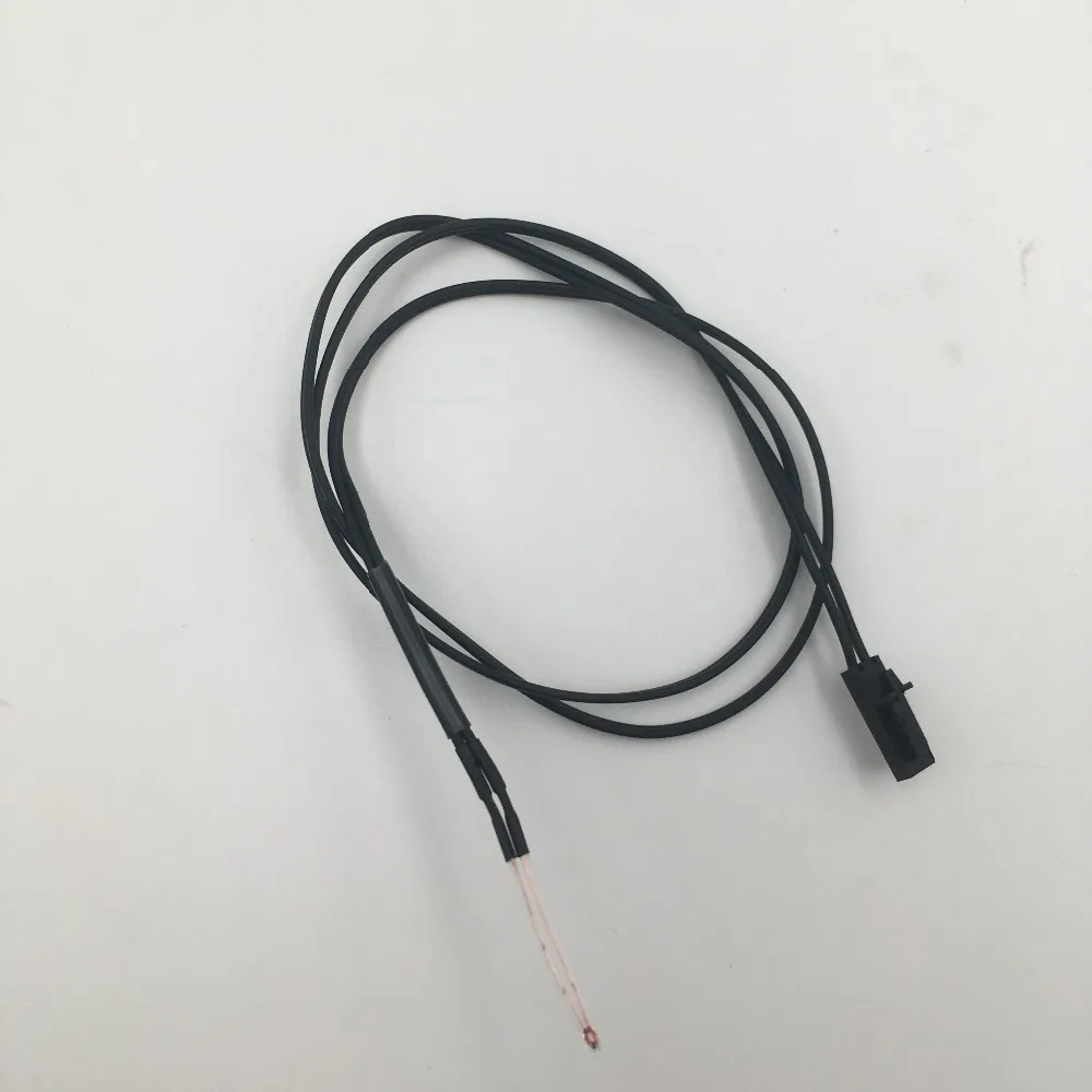 Reprap Prusa i3 MK3S MK3 MK3S MK3S + impresora 3d termistor de cama térmica piezas de impresora 3d termistor 3950 100K cable de silicona