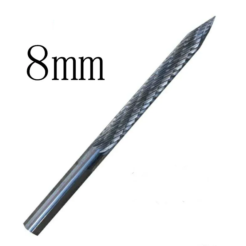 8mm automobile motorcycle tubeless tyre The puncture repair High quality carbon steel bit Mushrooms nails bit