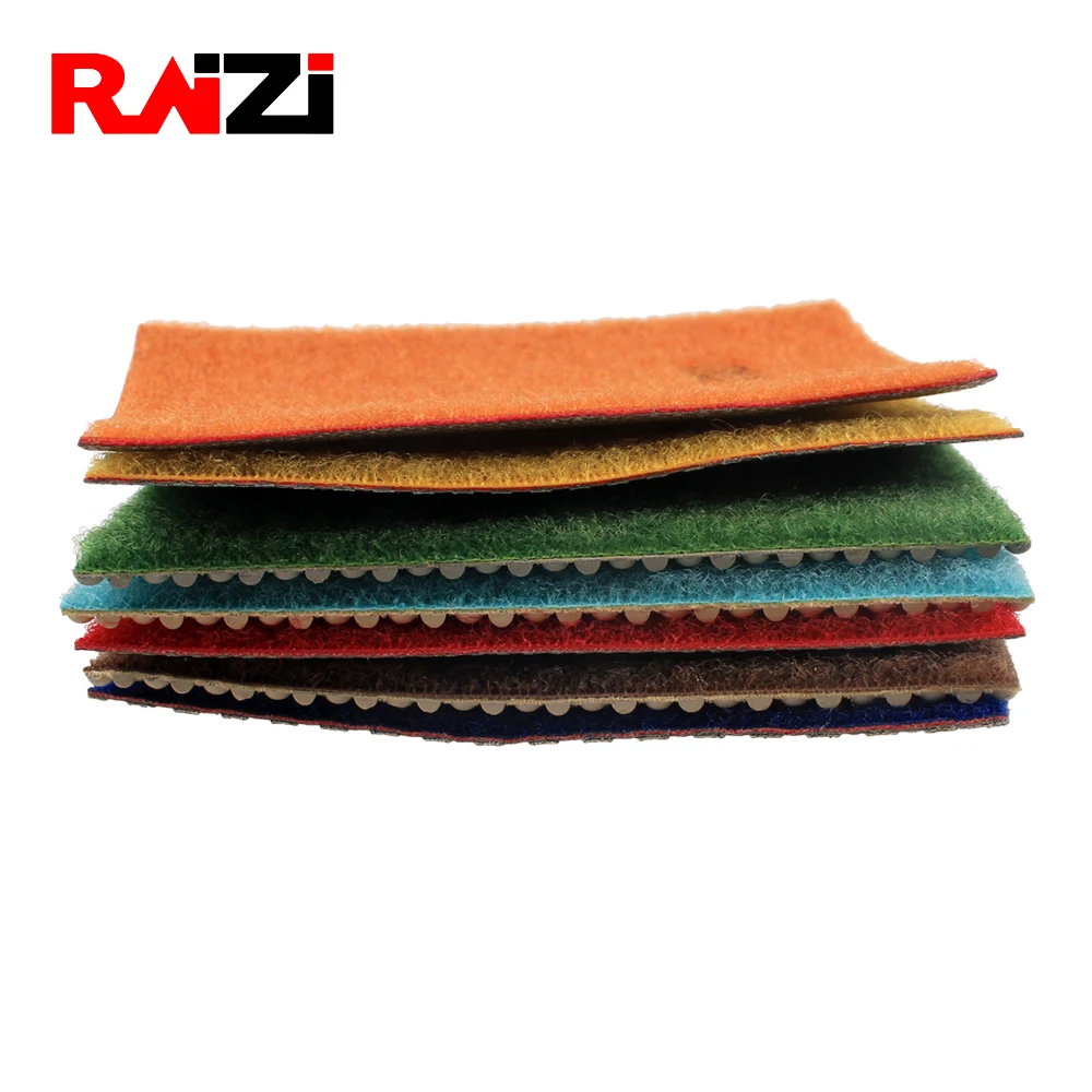 Raizi Electroplated/Resin Flexible Diamond Hand Polishing Sheet Sanding Screen For Granite Marble Stone Grit 60-3000 sanding pad