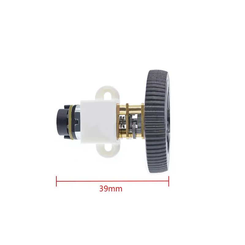 DC 6V Encoder Motor Gear N20 Micro Gear Motor Electric Mini Motor with 34mm Wheel Screws Mounting Bracket Coupling Kit