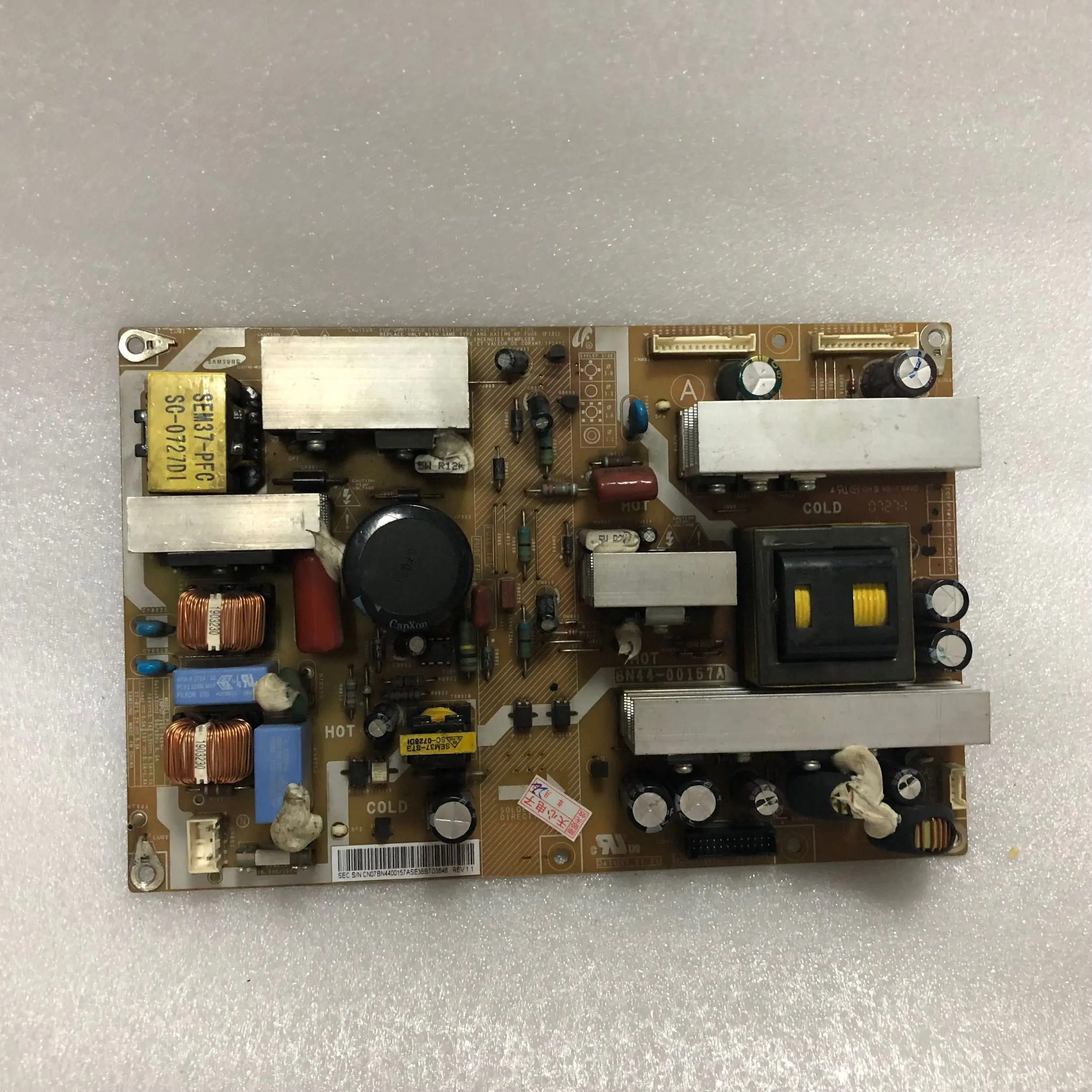 

original 100% test for samgsung LA37S81B LA37R81B BN44-00157A PSLF231501A power board