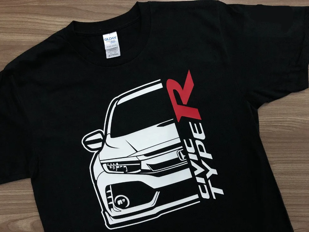 2019 Hot sale Summer Style 2019 Japan Car Civic Type R FK8 T-Shirt Funny Tee shirt