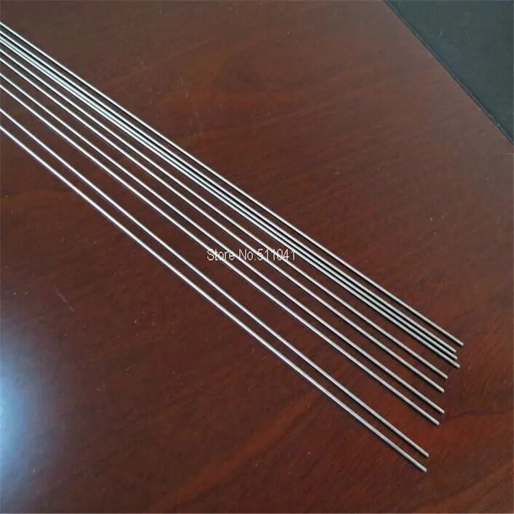 Dia 0.0450 "titanium bastoni 914.4mm (36in) lunghezza, gr5, 6al-titanium filo di saldatura tig, titanium bastoni, Paypal è disponibile