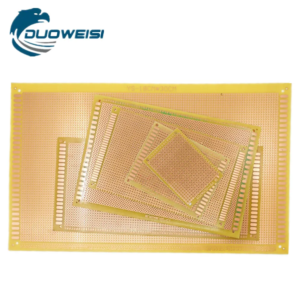 범용 실험 보드 회로 기판, 5*7cm/7*9cm 유리섬유 보드 CNC/버터 에폭시 보드