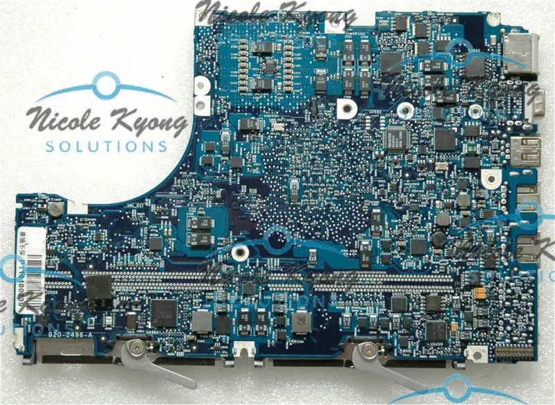 Imagem -02 - Placa-mãe Branca para Macbook 8202496-a 6615033 Mb881 6390197 661-5242 639-0197 Mc240 P7350 P7450 20 213g A1181 2009