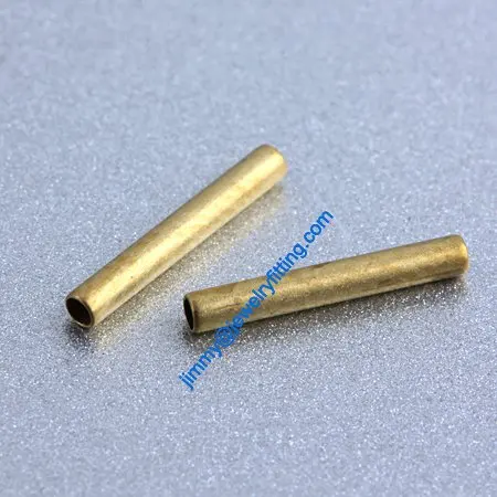 Copper Tube Conntctors Tubes jewelry findings 1.5*10mm ship free 10000pcs copper tube Spacer beads