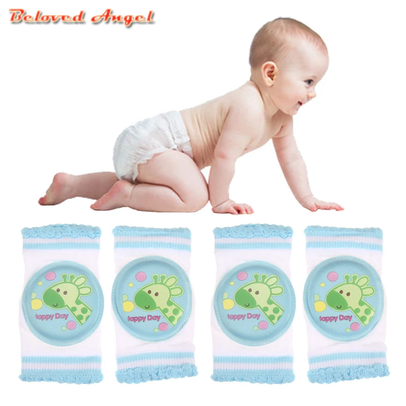 2019 Harnesses & Leashes Baby Knee Pad Kids Safety Crawling Elbow Cushion Infant Toddlers Knee Support Protector Baby Kneecap