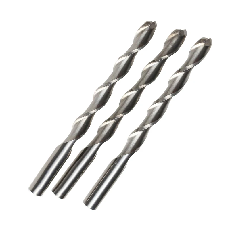 

3pcs Shank 6mm x52mm 2 Flutes Engraving Bit End Mill CNC Router Bits