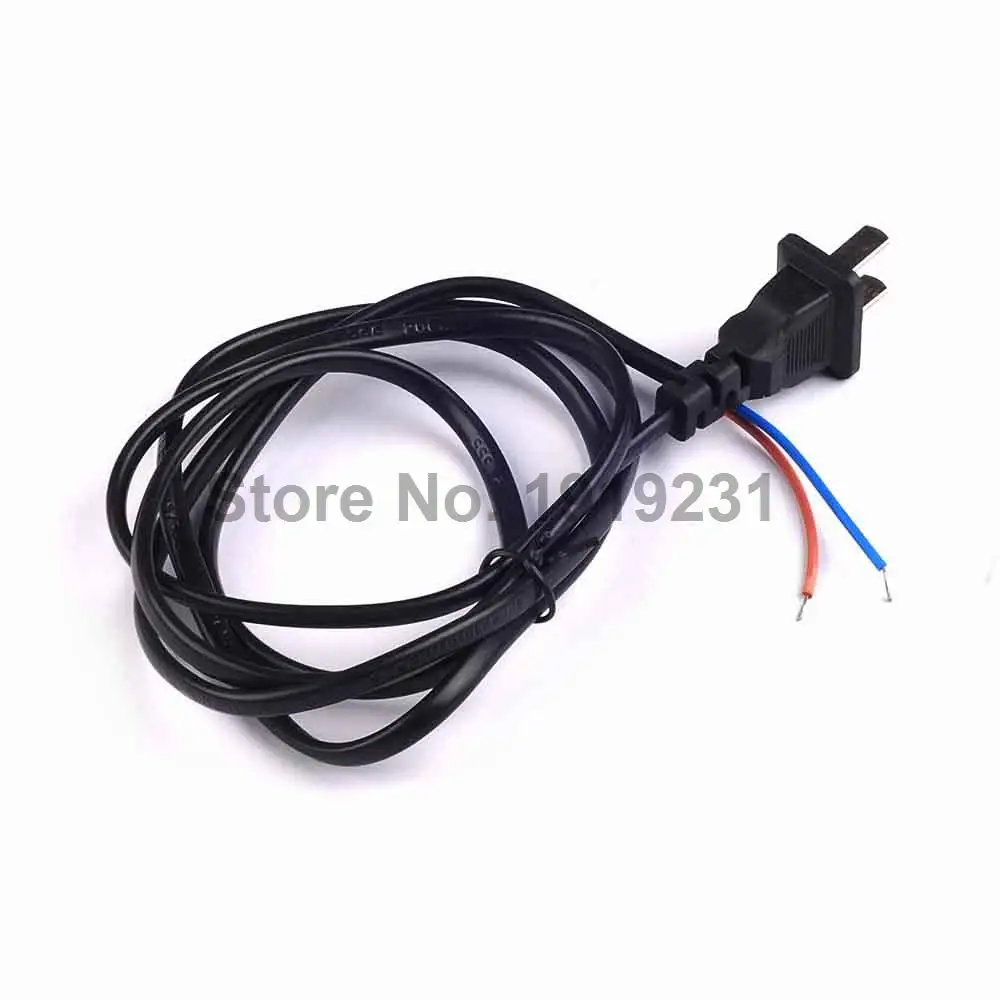 1PCS Power Cable 1.5m Single Head 2 core Power Cable (not USB Power Cable)