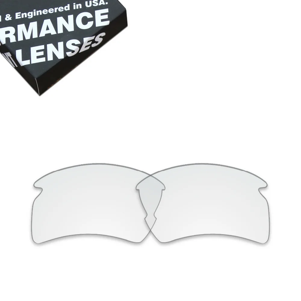 Millerswap Replacement Lenses for Oakley Flak 2.0 XL Sunglasses Clear Color (Lens Only)