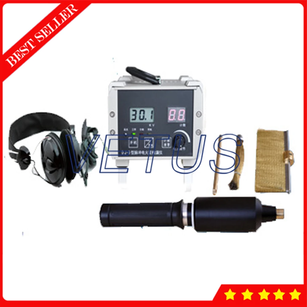 DJ-9 High voltage Electric Spark Leak Detector Leakage Points Holiday Detector With 0.05 to 10mm detection thickness