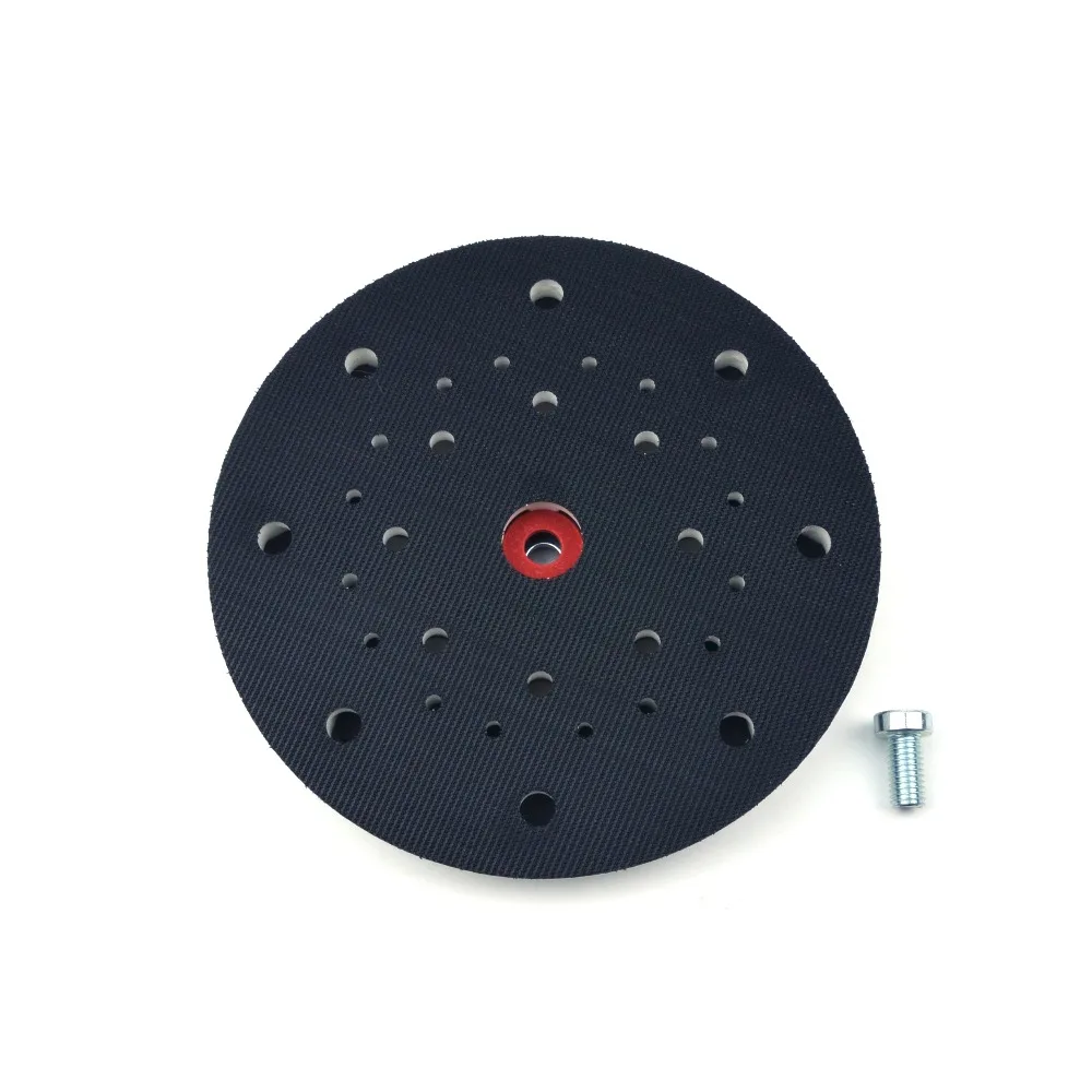 6 Cal (150mm) 17-otwór na kurz darmowa M8 nici Back-up stopa szlifierska dla 6 "Hook & Loop tarcze szlifierskie FESTOOL, akcesoria do szlifierek