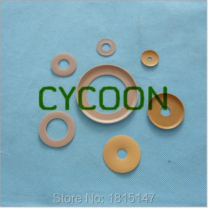 PTFE rings customize size 2pcs, 6pcs, 10pcs, 20pcs, 50pcs,100pcs