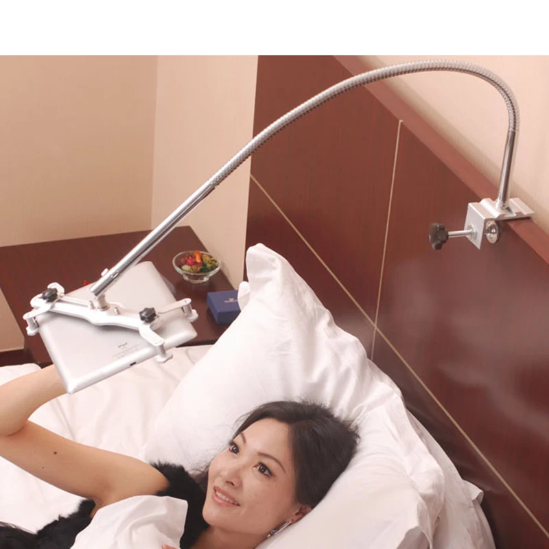 Imagem -06 - Suporte de Cama para Ipad Giro 360 Graus 105cm Braço Liga de Alumínio para Ipad Air Mini1 411 Tablet pc Telefone