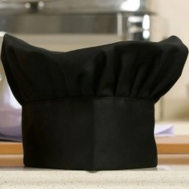 1Pcs Cook Adjustable Men Kitchen Baker Chef Elastic Cap Hat Catering Comfortable