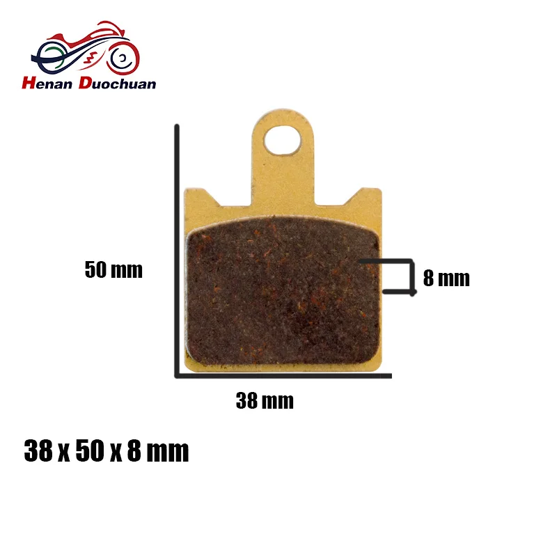 5pair Front Rear Motorcycle Brake Pads Disk For KAWASAKI GTR 1400 (ZG 1400 A8F/A9F/CAF/CBF/CCF/CDF) 08-13 ZZR 1400 ABS